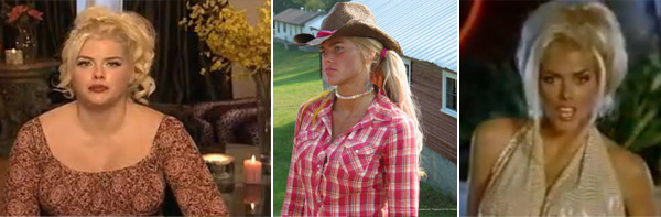 The late Anna Nicole Smith also had battled...