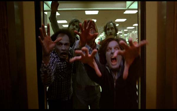 A scene from George A. Romero's 1978 film, 'Dawn...