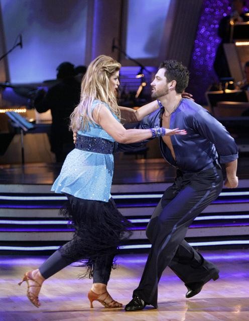 Kirstie Alley and her partner Maksim...