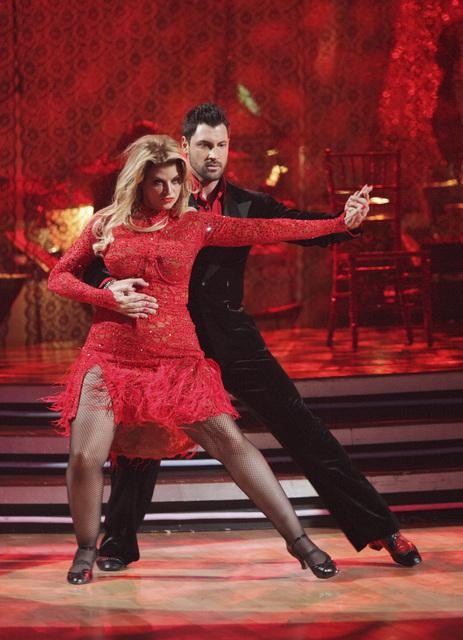 Kirstie Alley and her partner Maksim...