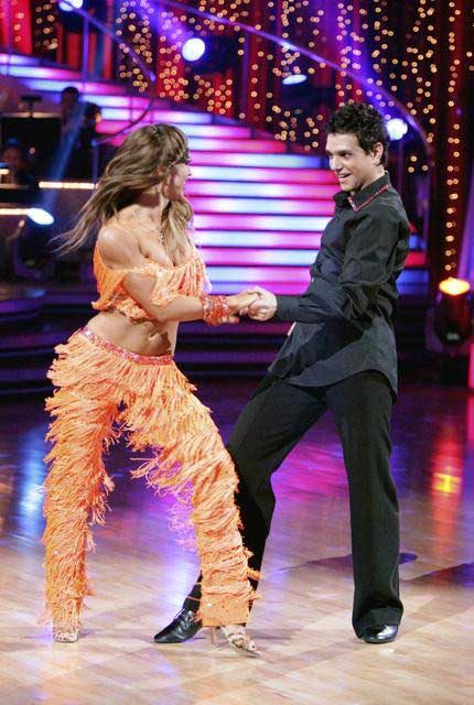 Ralph Macchio and his partner Karina Smirnoff...