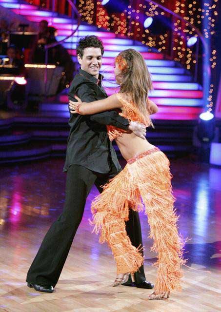 Ralph Macchio and his partner Karina Smirnoff...