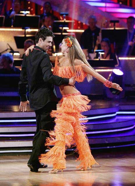 Ralph Macchio and his partner Karina Smirnoff...