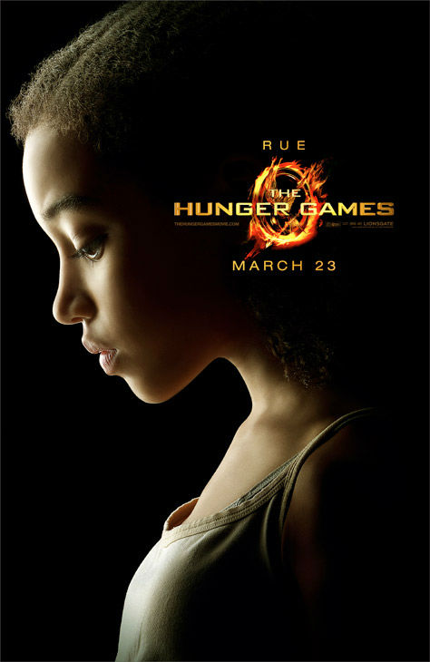 Amandla Stenberg appears as Rue in an official...