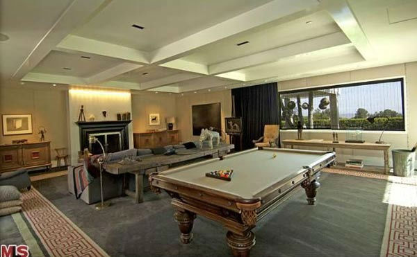 An view of the $49 million Beverly Hills home of...