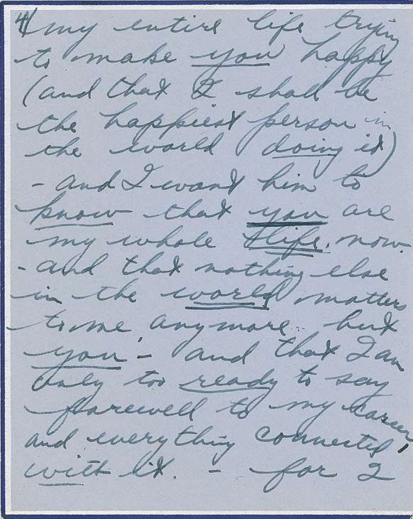 A love letter from a 17-year-old Elizabeth...