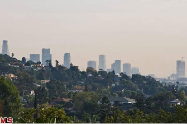 Katy Perry and Russell Brand's Los Angeles home. The four-bedroom, four and a half-bathroom house is 4,700 square feet and was put on the market in the spring of 2011 for $3.3 million.