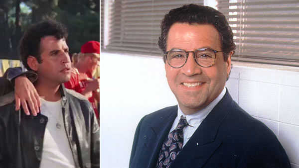 Tucci appears in 'Grease' on the left and...