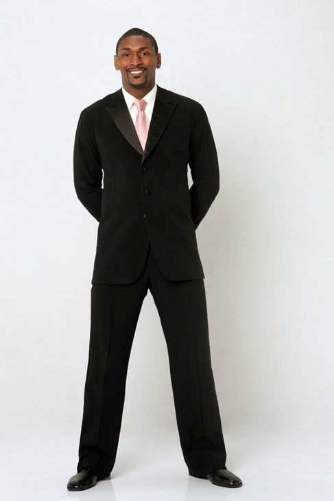 Los Angeles Laker Ron Artest joins dance...