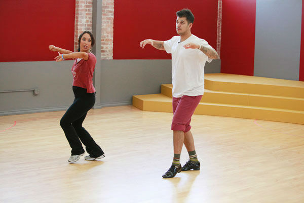 Rob Kardashian and Cheryl Burke appear in a...