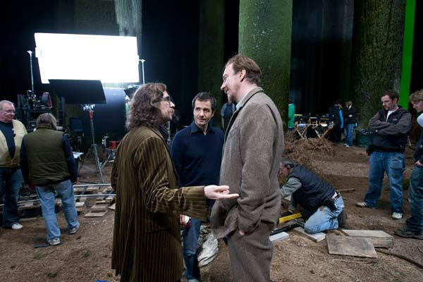Gary Oldman, producer David Heyman and David...