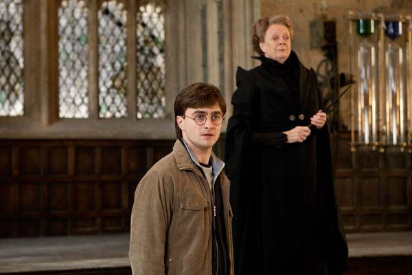 Harry Potter (Daniel Radcliffe) and Professor...