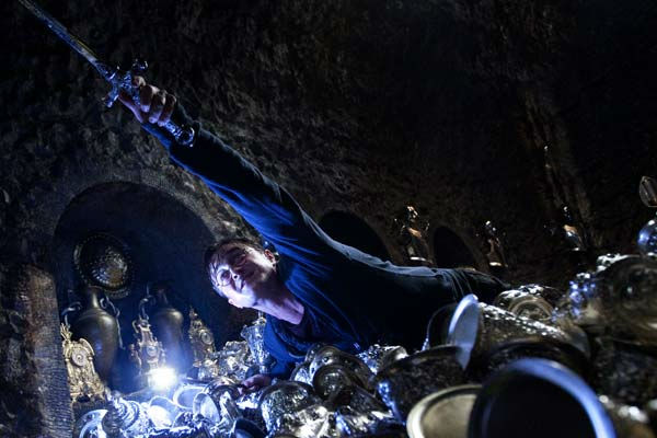 Harry Potter (Daniel Radcliffe) appears in a...