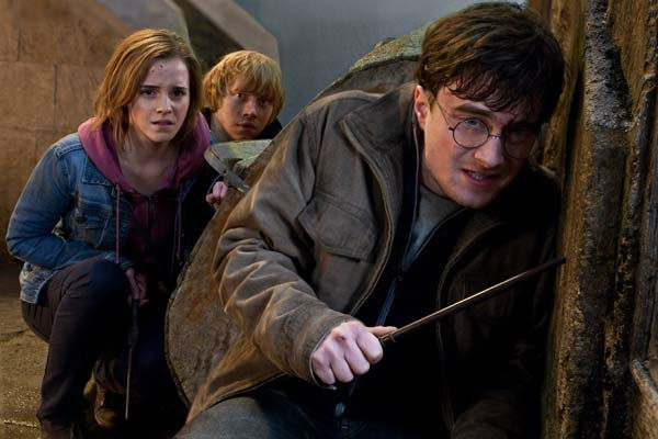 Hermione Granger (Emma Watson), Ron Weasley...