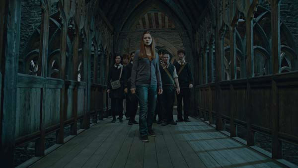 Ginny Weasley (Bonnie Wright) and Hogwarts...