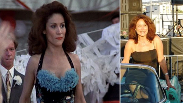 Charles appears in 'Grease' on the left and in a photo posted on her Facebook page on the left.