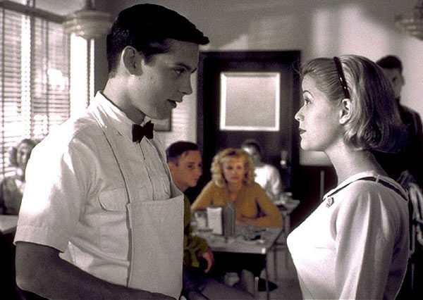 Tobey Maguire and Reese Witherspoon appear in a...