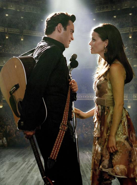 Joaquin Phoenix and Reese Witherspoon appear in...