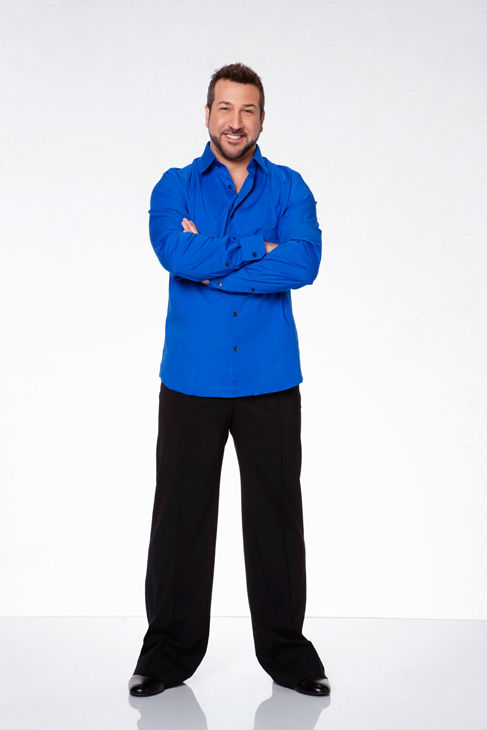 Joey Fatone appears in an official cast photo...