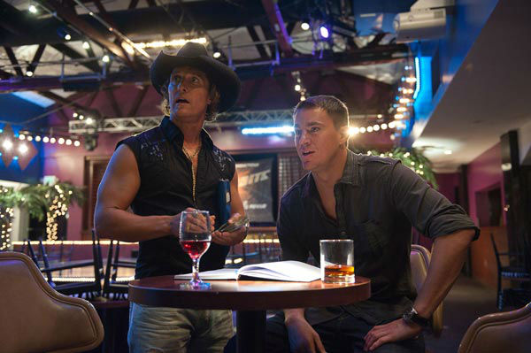 Channing Tatum and Matthew McConaughey appear in...