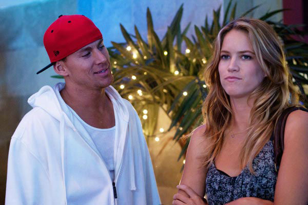 Channing Tatum and Cody Horn appear in a still...