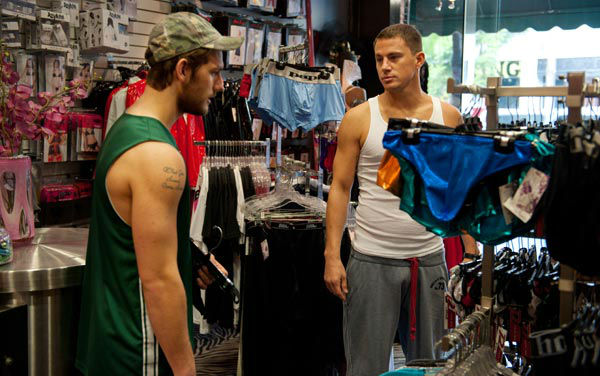 Channing Tatum and Alex Pettyfer appear in a...