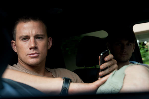 Channing Tatum and Alex Pettyfer appear in a...