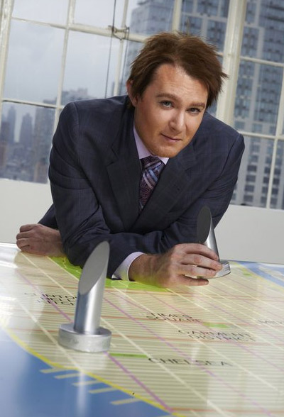 Clay Aiken appears in a promotional photo for the fifth season of the 2012 hit reality show 'The Celebrity Apprentice.'