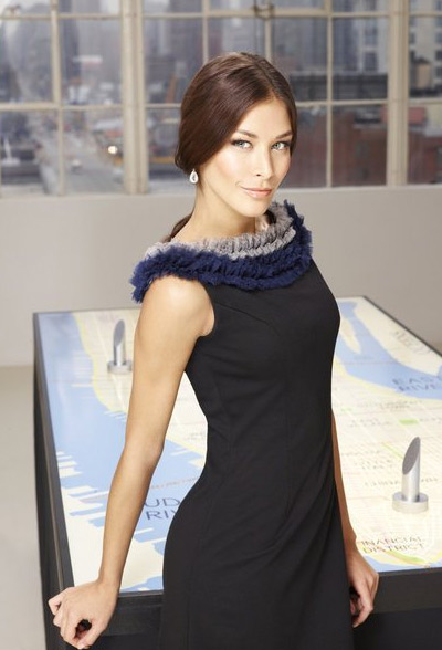 Dayana Mendoza appears in a promotional photo for the fifth season of the 2012 reality show 'The Celebrity Apprentice.'