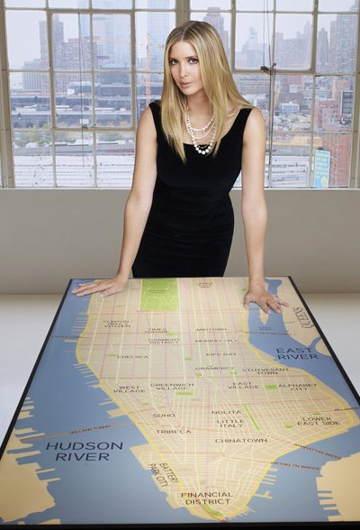Ivanka Trump appears in a promotional photo for the fifth season of the 2012 hit reality show 'The Celebrity Apprentice.'
