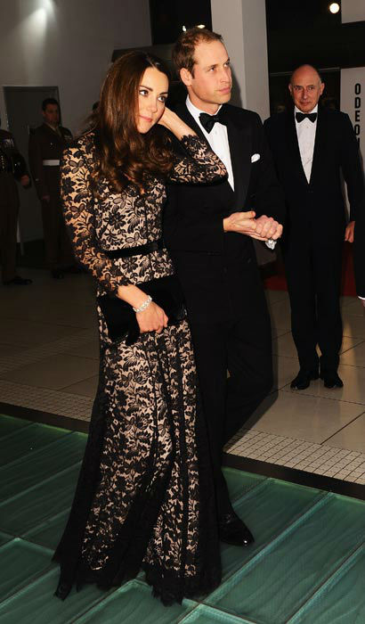The Duke and Duchess of Cambridge arrive for the...