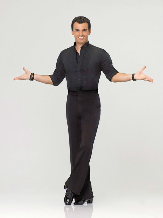 Tony Dovolani appears in an official cast photo...