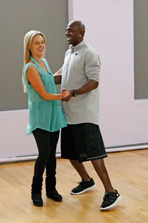 Football star Donald Driver and partner Peta...