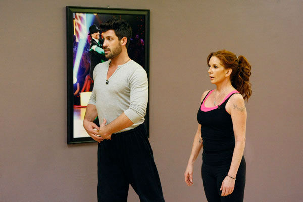 Actress Melissa Gilbert and partner Maksim...