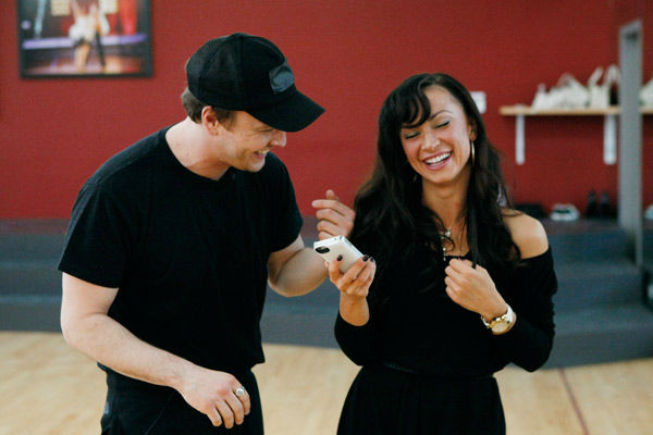 Singer Gavin DeGraw and partner Karina Smirnoff...