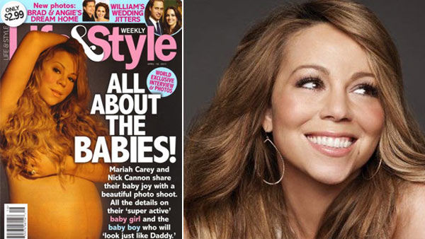 Mariah Carey appears in a photo posted on her...