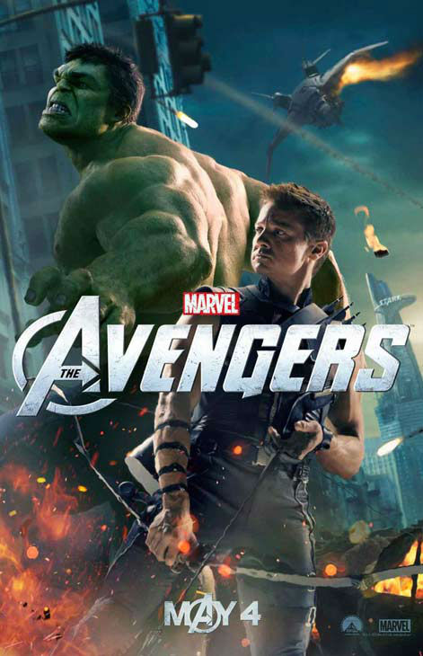 Jeremy Renner appears as Hawkeye while Hulk, who...