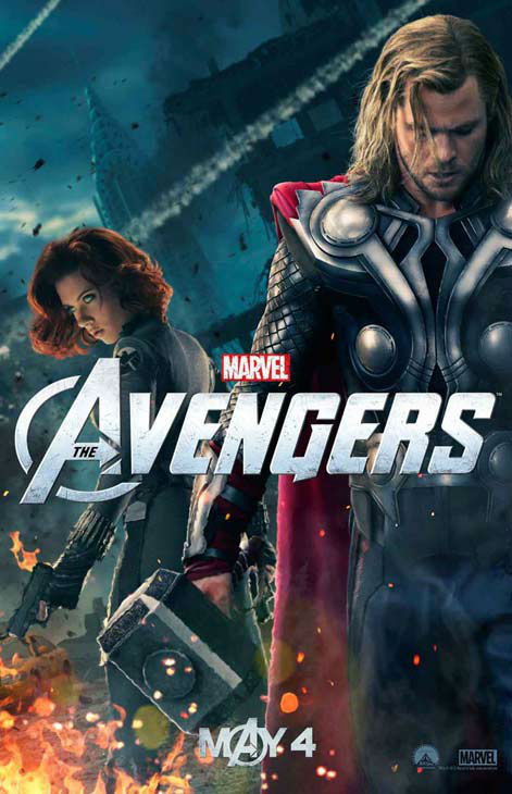 Chris Hemsworth appears as Thor and Scarlett...
