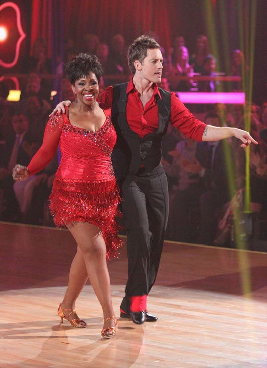 R&B legend Gladys Knight and her partner...