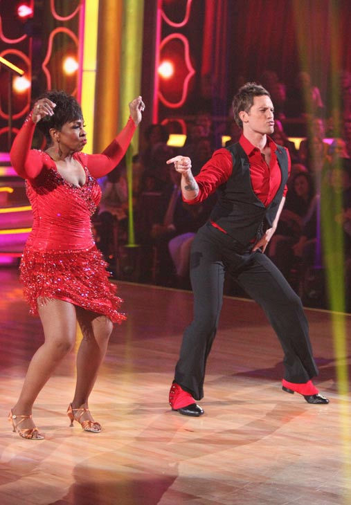 R&B legend Gladys Knight and her partner...