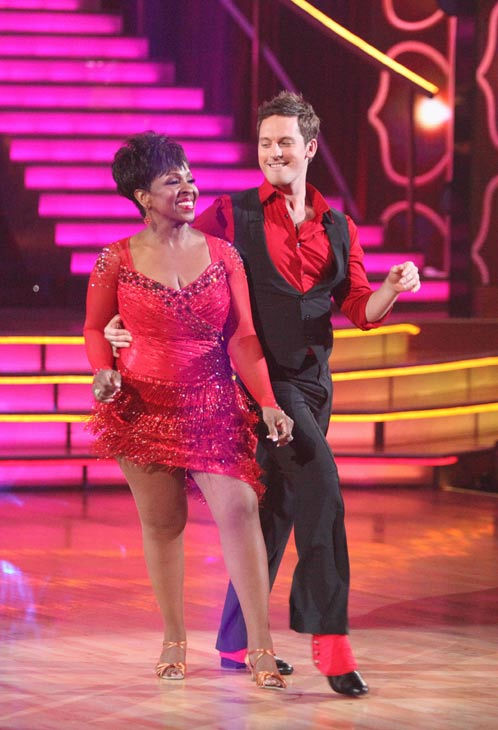 R&B legend Gladys Knight and her partner...