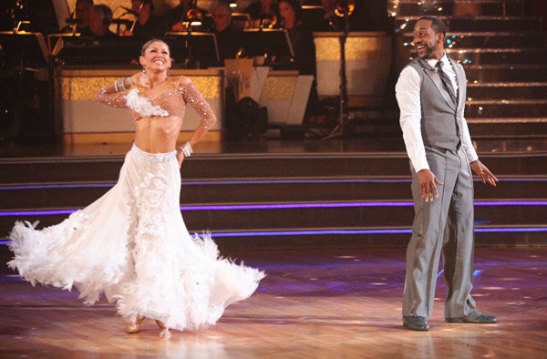 Jaleel White, who played Steve Urkel on 'Family Matters,' and his partner Kym Johnson received 26 out of 30 points from the judges for their foxtrot on the season premiere of 'Dancing With The Stars,' which aired on March 19, 2012.