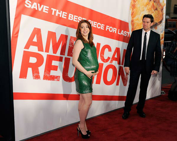 Alyson Hannigan, a cast member in American...