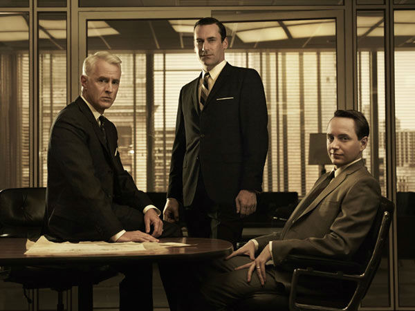 John Slattery, Jon Hamm and Vincent Kartheiser...