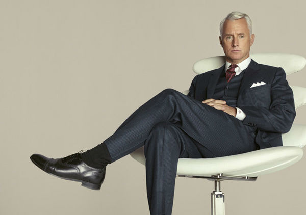 John Slattery (Roger Sterling) appears in a...