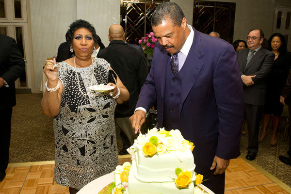 Aretha Franklin and boyfriend William Wilkerson...