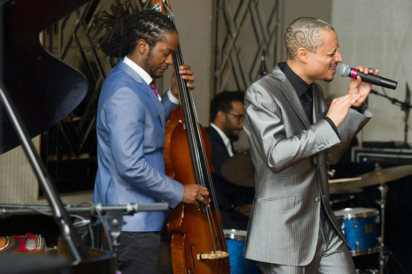 Jose James performs at Aretha Franklin's...