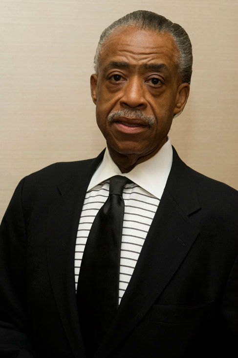 Al Sharpton attends Aretha Franklin's seventieth...