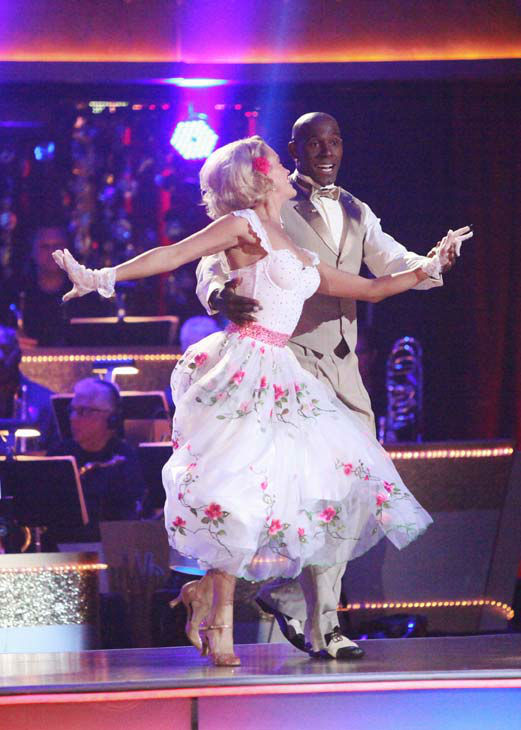Football star Donald Driver and his partner Peta...