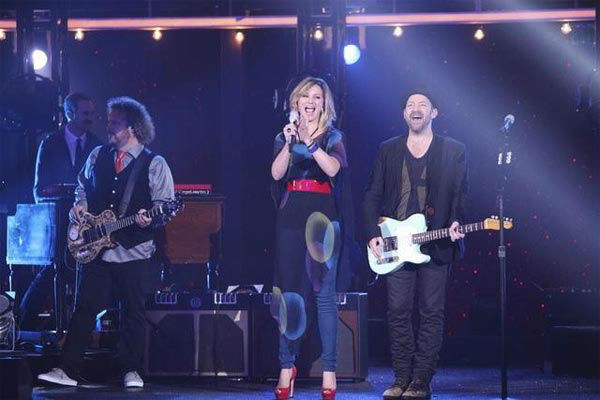 Country duo Sugarland performed 'Find the Beat...